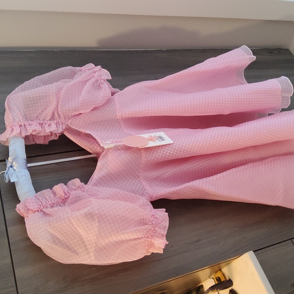 Selkie Ice Cream Gingham Parliament Dress - Picture 12 of 16